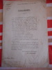 (vieux papiers) Signalement fait aux officiers de police à propos d'un voleur à rattraper - 19 aout 1851 . H. Lorenchet, procureur à la Cour d'Assises ...