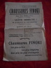 (vieux papiers) Image de Jarville utilis&eacute;e en publicite pour la marque de chaussures "Finoki" - 1922. Anonyme