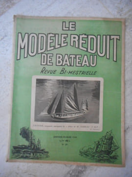 Le modele réduit de bateau - Revue bi-mestrielle -Janvier fevrier 1949 - n°40. Collectif