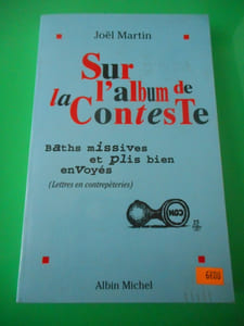 Sur l'album de la conteste: Baths missives et plis bien envoyés