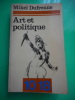 Art et politique. Mikel DUFRENNE