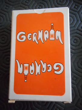 (document) Jeu de 54 cartes, pastis Germain. anonyme