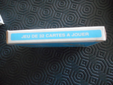 (document) Jeu de 32 cartes, pastis Germain Bleu. anonyme