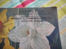 (Catalogue horticole) Carimex S.A. Bruxelles et Hillegom 1946. Anonyme