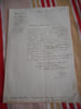 (document) Lettre manuscrite du pr&eacute;fet au pr&eacute;sident du tribunal de commerce de Chaumont, (Haute-Marne) Urbain Chatelain, 1830.. (Fargues)