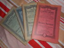 Lot de 10 catalogues de Gravures anciennes en vente &agrave; la librairie sp&eacute;cialis&eacute;e de Maurice Rousseau. (Librairie Maurice Rousseau)