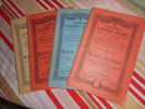 Lot de 10 catalogues de Gravures anciennes en vente &agrave; la librairie sp&eacute;cialis&eacute;e de Maurice Rousseau. (Librairie Maurice Rousseau)