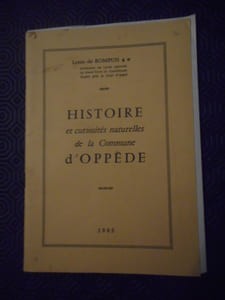 Histoire et curiosités naturelles de la commune d'Oppede