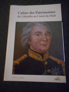 Lot de 3 "Cahier des patrimoines du Cabardès au Canal du Midi"