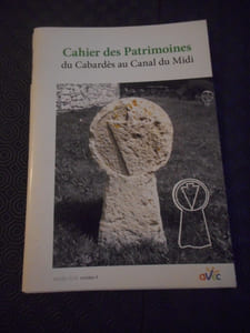 Lot de 3 "Cahier des patrimoines du Cabardès au Canal du Midi"