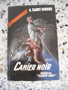 Cahier noir - Couverture de Gourdon