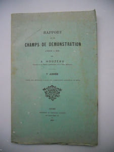 Rapport sur les champs de demonstration - 7° annee - Avoine - Blé ...