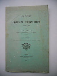 Rapport sur les champs de demonstration - 7° annee - Avoine - Blé ...
