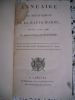 Annuaire du departement de la Haute-Marne pour l'an 1808, IV° de l'Empire de Napoleon publie par ordre de M. Jerphanion, prefet. anonyme