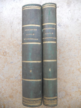 Formulaire general et complet - ou - Traite pratique de procedure civile et commerciale. Adolphe Chauveau revu par M. Glandaz