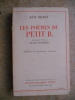 Les poemes du petit B. - avec une lettre a Alain-Fournier. Rene Bichet