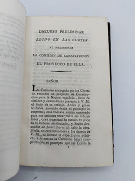 [1820] Constitucion politica de la Monarquia Espanola promulgada en Cadiz à 19 de Marzo de 1812. undefined