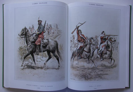 L'Armée française. Types et uniformes.. Detaille, Édouard / Richard, Jules (texte)