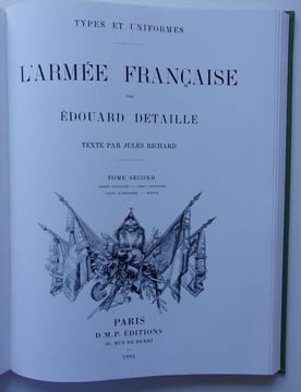 L'Armée française. Types et uniformes.. Detaille, Édouard / Richard, Jules (texte)