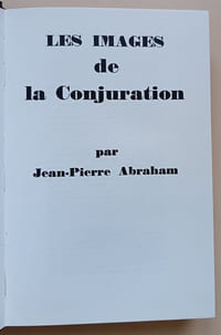 Le livre des Conjurations et Sortilèges