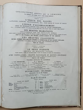Méthode d'orgue Harmonium contenant toutes les explications nécessaires pour la parfaite connaissance de l'instrument. 50 leçons progressives pouvant ...