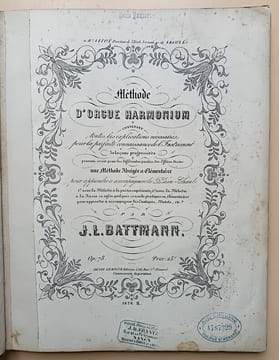 Méthode d'orgue Harmonium contenant toutes les explications nécessaires pour la parfaite connaissance de l'instrument. 50 leçons progressives pouvant ...