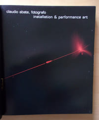 Claudio Abate, fotografo installation & performance art.