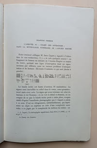 Le champ des roseaux et le champ des offrandes dans la religion funéraire et la religion générale