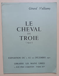 Le Cheval de Troie (1937) Exposition du 2 au 20 décembre 1971