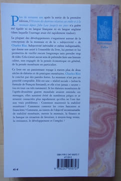 Histoire des doctrines relatives au crédit et à la monnaie depuis John Law jusqu'à nos jours.. Rist, Charles