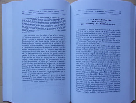 Histoire des doctrines relatives au crédit et à la monnaie depuis John Law jusqu'à nos jours.. Rist, Charles