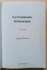 La Grammaire Structurante - Livre du Maître. Vaillé-Nuyts, Elisabeth