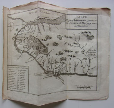 Nouvelle relation de la France équinoxiale, contenant la description des côtes de la Guiane; de l'Isle de Cayenne; le commerce de cette colonie; les ...