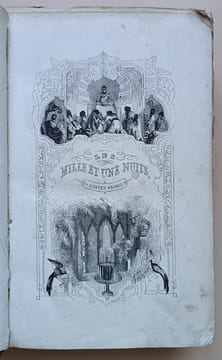 Les Mille et une nuits - Contes arabes traduits par Galland illustrés par MM. Français , H. Baron , Ed. Wattier , Laville , etc. Revus et corrigés sur ...