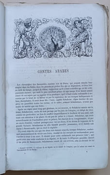Les Mille et une nuits - Contes arabes traduits par Galland illustrés par MM. Français , H. Baron , Ed. Wattier , Laville , etc. Revus et corrigés sur ...