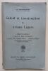 Calcul et Construction des Avions L&eacute;gers. Desgrandschamps, R.G.