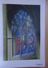 Chagall le vitrail : la couleur de l'amour.