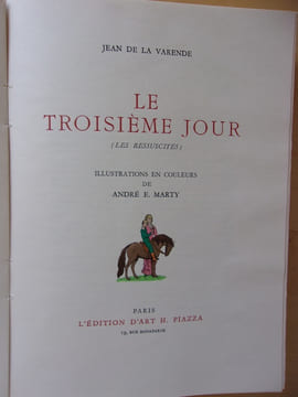 Le Troisième jour (les Ressuscités).. La Varende, Jean de