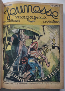Jeunesse. Magazine. Album n°1 - n°1 du 3 janvier 1937 au n°13 du 28 mars 1937.