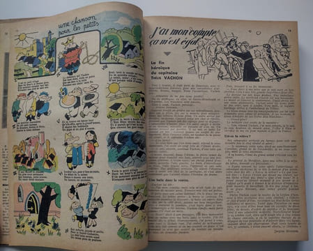 Jeunesse. Magazine. Album n°1 - n°1 du 3 janvier 1937 au n°13 du 28 mars 1937.. Collectif