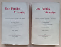 Une Famille Vivaroise. Histoires d’autrefois racontées à ses enfants. [2 Tomes]