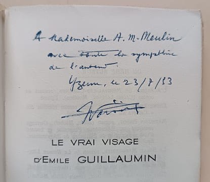 Le vrai visage d’Emile Guillaumin. Voisin, Joseph