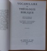 Vocabulaire de théologie biblique (neuvième édition).. Léon-Dufour, Xavier (sous la direction de)