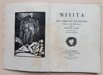 Nisita ou les amours d'Eurydès - Palimpseste d'un Hellène ignoré