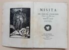 Nisita ou les amours d'Eurydès - Palimpseste d'un Hellène ignoré. Adam, Edmond