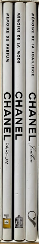 Chanel (coffret 3 volumes). Mémoire du parfum - Mémoire de la joaillerie - Mémoire de la mode.