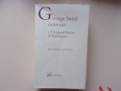 George Sand écrivain "Un grand fleuve d'Amérique".
. Béatrice Didier