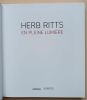 Herb Ritts en pleine lumi&egrave;re. Ritts, Herb