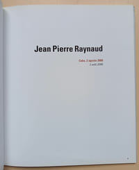 Jean-Pierre Raynaud Cuba 2 août 2000.