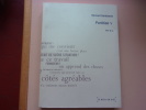Partition V. Livre et CD. Bernard Heidsieck